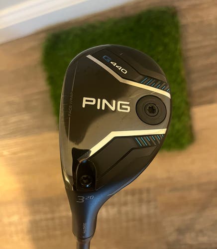 Men's Ping G440 Left Hand Hybrid Stiff Flex 3H (Used)