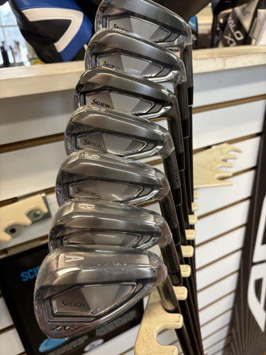 New Srixon Forged ZXi5 Black Chrome 5 Thru GW DG S400 Tour Issue 115 Gram Steel