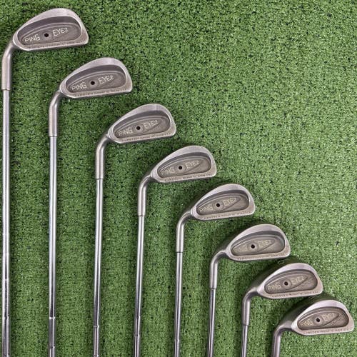 Ping Eye 2 Black Dot Iron Set ZZ Lite Stiff Flex 3-PW Left Handed