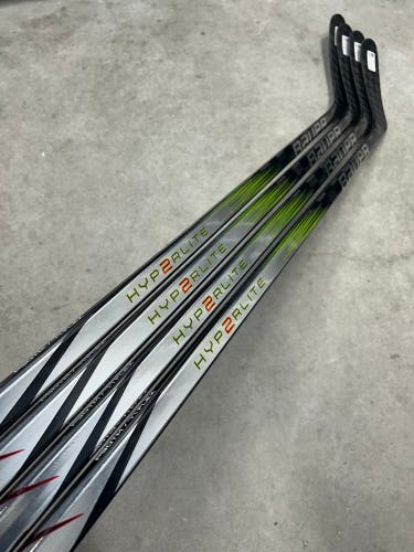 4 PACK 77 Flex P90TM Senior Bauer Vapor Hyperlite2 Left Hand Hockey Stick (New) Pro Stock