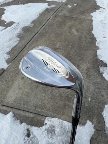 Titleist Vokey SM7 Tour Chrome Lob Wedge 60 / 10 Wedge Flex 35.25 NICE