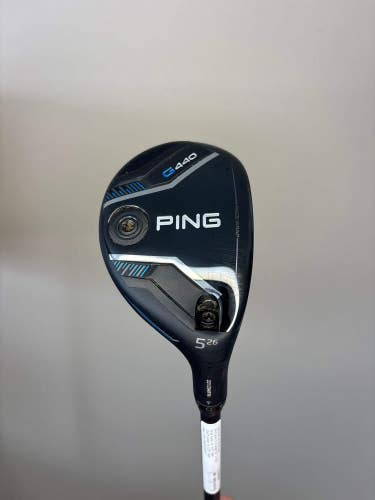 Ping G440 5 Hybrid 26 Alta CB 70 Stiff Flex 39.75 +HC MINT