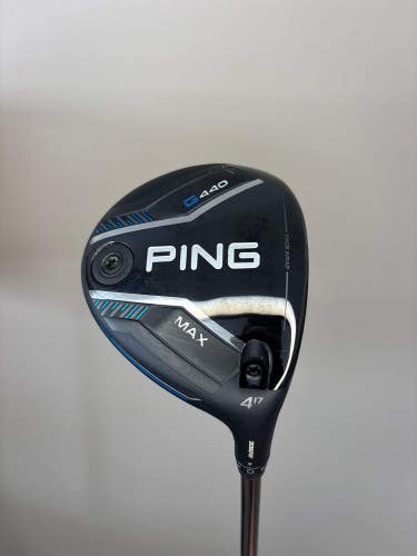 Ping G440 Max 4-Wood 17 Tour 2.0 Chrome 75g Regular Flex 43 +HC MINT