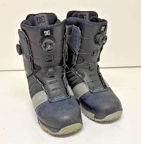 DC Judge Dual Boa Coiler All-Mountain Snowboard Boots Black US 9.5 EU 42.5 GREAT