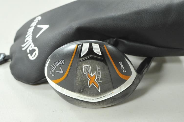 LEFT HANDED Callaway X2 Hot Pro 3 Deep 14.5* Fairway Wood Stiff Graphite #209980