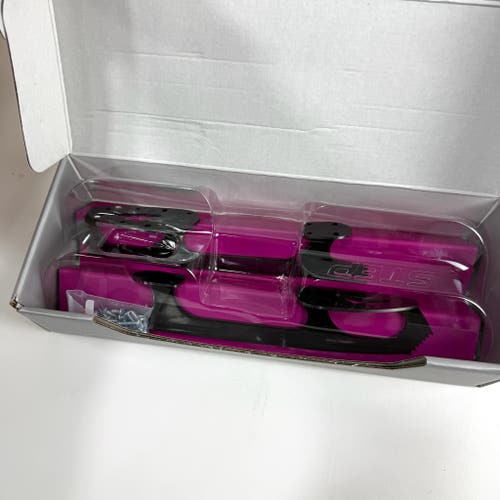 Brand New Figure Skate Step Steel Holders - Dance / S20SS / BlackSteel / 9 1/4 - SKU#E341