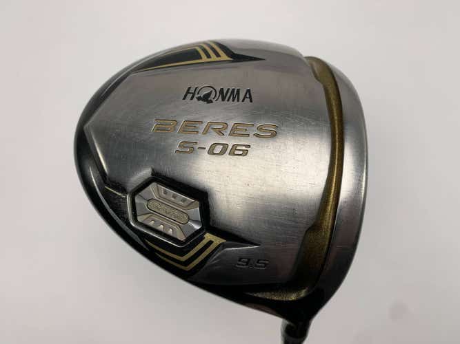 Honma S-06 3 Star Driver 9.5* ARMRQ X 3 Star 47g Stiff Graphite Mens RH