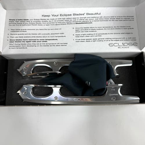 Brand New Figure Skate Step Steel Holders - Eclipse Bi Quantum EO Size 9 1/2 - #E332