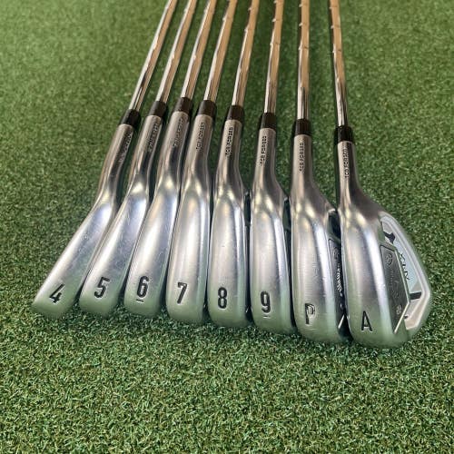 Callaway Apex TCB Forged Golf Iron Set 4-AW Dynamic Gold 120 Tour Issue X100