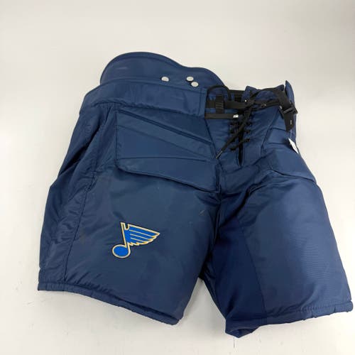 Used Navy STL Blues HPG14A Goalie Pants | Fit 2 | R582