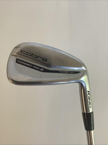 Cobra King Forged Tec X Single 7 Iron With KBS S-Taper Lite  Stiff Steel Shaft