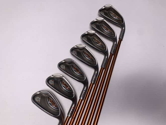 Ping G10 Iron Set 5-PW+UW Purple Red Dot TFC 129 I Regular Graphite Mens RH