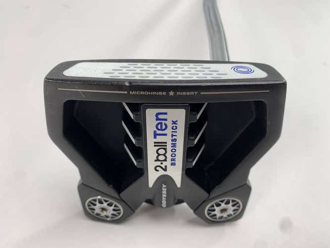 Odyssey 2-Ball Ten Lined Broomstick Putter 44" Mens RH NEW