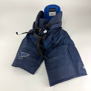 Used Navy STL Blues Bauer Nexus Pro Pants | XL +1 | R584