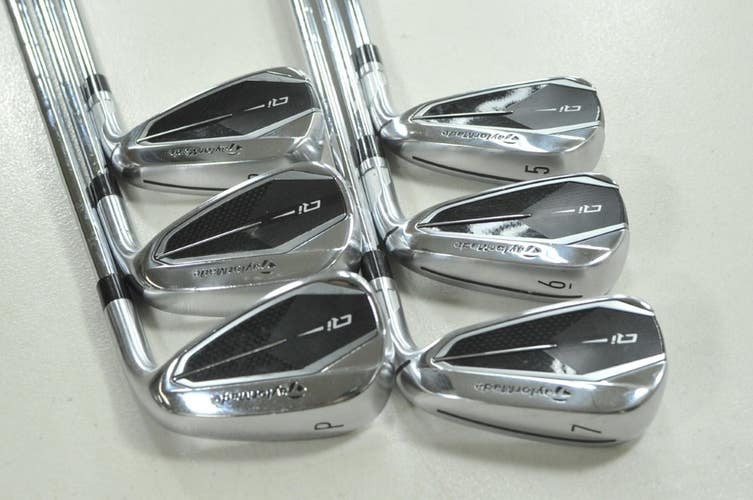TaylorMade Qi 5-PW Iron Set Stiff Flex Right KBS Tour Lite Steel # 209410