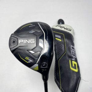 Ping G430 Max 7 Fairway Wood 21* Alta CB 65g Regular Graphite Mens RH HC
