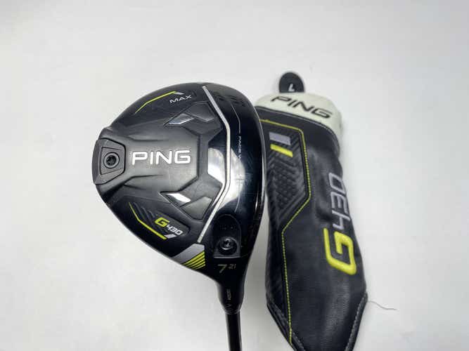 Ping G430 Max 7 Fairway Wood 21* Alta CB 65g Regular Graphite Mens RH HC
