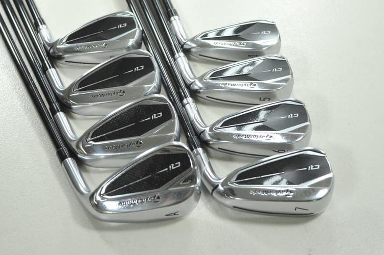 TaylorMade Qi 4-PW,AW Iron Set Regular Flex Right Ventus TR 6 Graphite # 209429