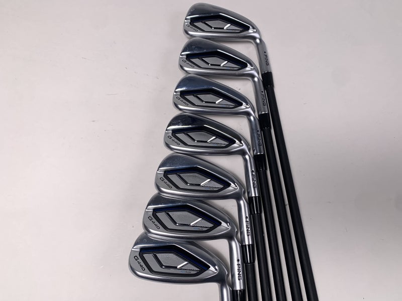 Ping G440 Iron Set 5-PW+AW Black Dot Alta CB AWT Soft Regular Senior Graphite RH