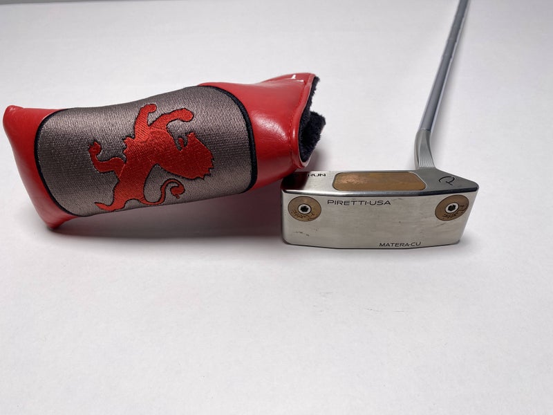 Piretti Matera CU 1st Run Putter 34" Copper Insert Mens RH HC