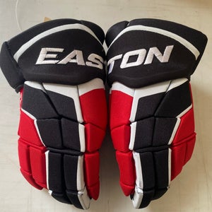Black Senior Easton Stealth C7.0 Gloves 15" (Used) 3794 AR1S1L2