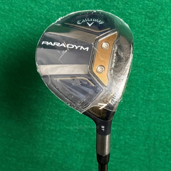 NEW Callaway Paradym X 21 Fairway Wood 7 Mitsubishi Bassara E 42 Regular w/HC