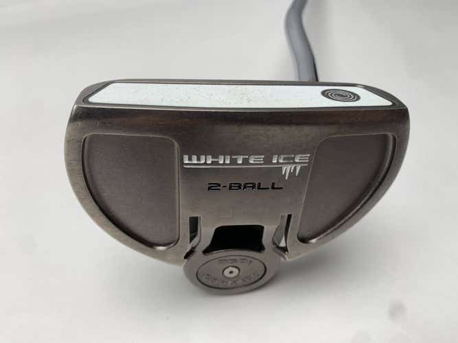 Odyssey White Ice 2-Ball Putter 33" SuperStroke Flatso 1.0 Mens RH