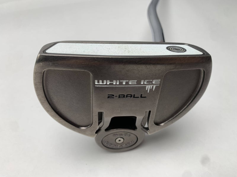 Odyssey White Ice 2-Ball Putter 33" SuperStroke Flatso 1.0 Mens RH