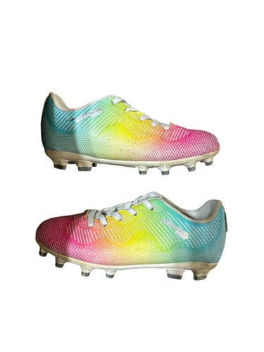 Used Brava Soccer Cleats Neon Pink Youth 13.0 11873-S000230791