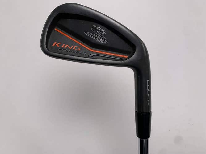 Cobra KING Forged CB Black Single 4 Iron KBS Tour Extra Stiff Steel Mens RH