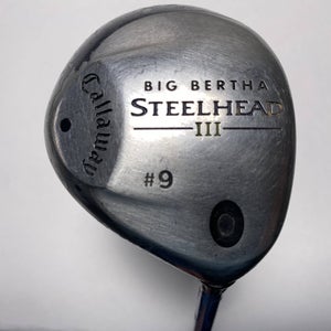 Callaway Steelhead III 9 Fairway Wood 24* System III Ladies Graphite Womens RH