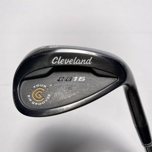 Cleveland CG16 Black Pearl Lob Wedge LW 58* 12 Bounce Traction Wedge RH