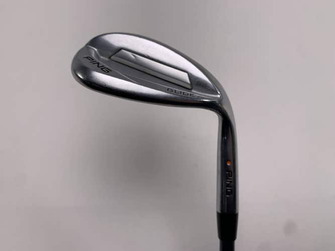 Ping Glide 3.0 Lob Wedge LW 58* 10 Orange Dot 2* Flat Alta CB AWT Regular RH
