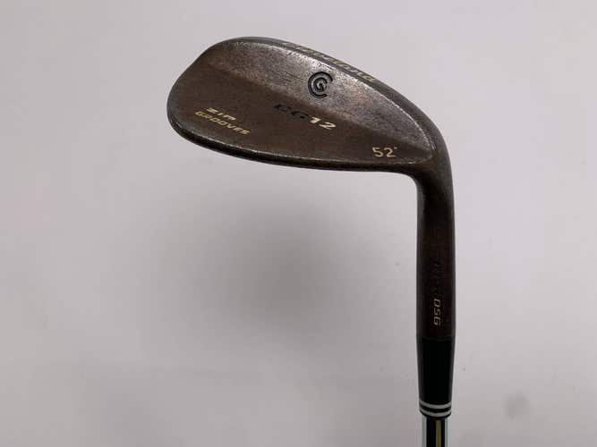 Cleveland CG12 DSG RTG+ Gap Wedge GW 52* Traction Wedge Steel Mens RH