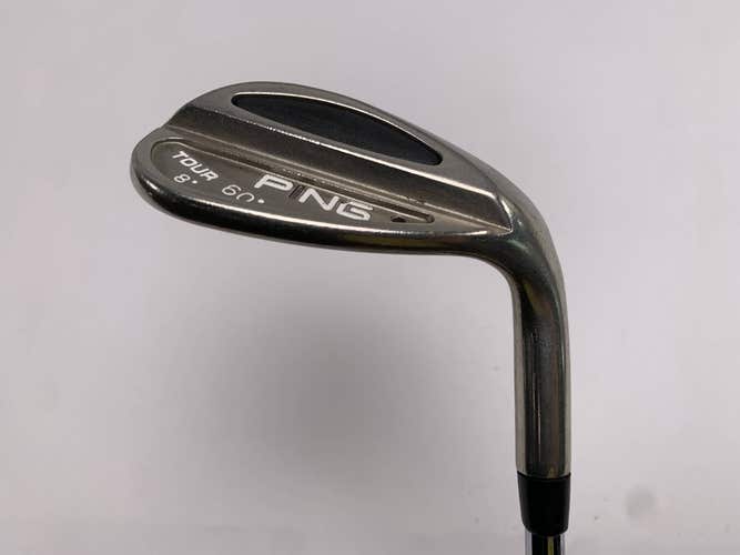 Ping Tour Lob Wedge LW 60* 8 Bounce Black Dot Wedge Steel Mens RH
