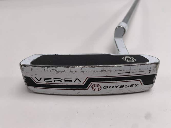 Odyssey Versa 1 White Black White Putter 34.5" Mens RH