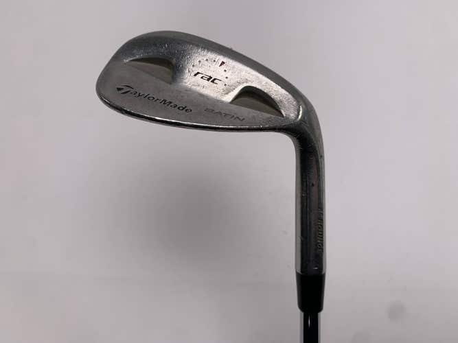 TaylorMade Rac Satin Tour Lob Wedge LW 58* 8 Bounce Wedge Steel Mens RH