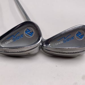 F2 Face Forward Wave Series Wedge Set 56* 60* Wedge Steel Mens RH