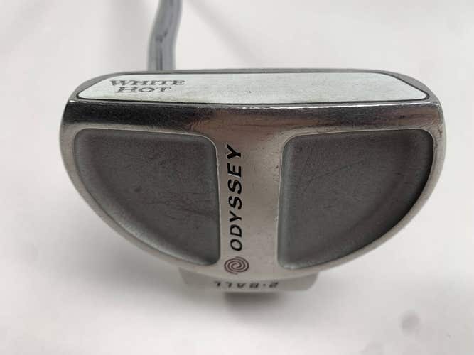Odyssey White Hot 2-Ball Putter 35" SuperStroke Pistol 2.0 Mens LH