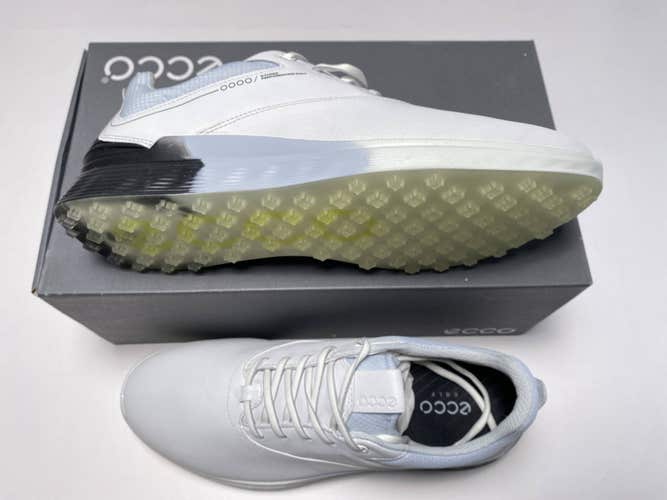 ECCO Golf S-Three Golf Shoes White Men's SZ 10.5 NEW