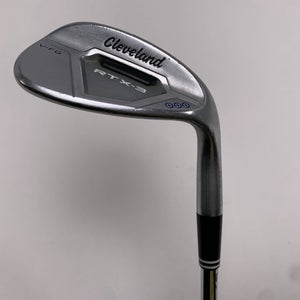 Cleveland RTX 3 Cavity Back Tour Satin Lob Wedge LW 60* DG Wedge RH