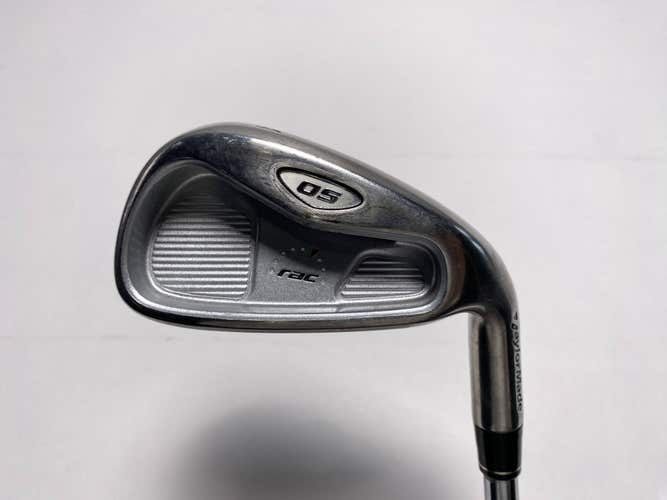 TaylorMade Rac OS 2005 Single 4 Iron T-Step Ultralite 90g Stiff Steel Mens RH