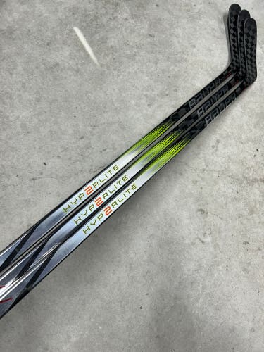 3 Pack 87 Flex P90TM Senior Bauer Vapor Hyperlite2 Left Hand Hockey Stick (New) Pro Stock