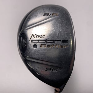Cobra Baffler 2005 5 Hybrid 26* Aldila NV HL 65g Stiff Graphite Mens RH