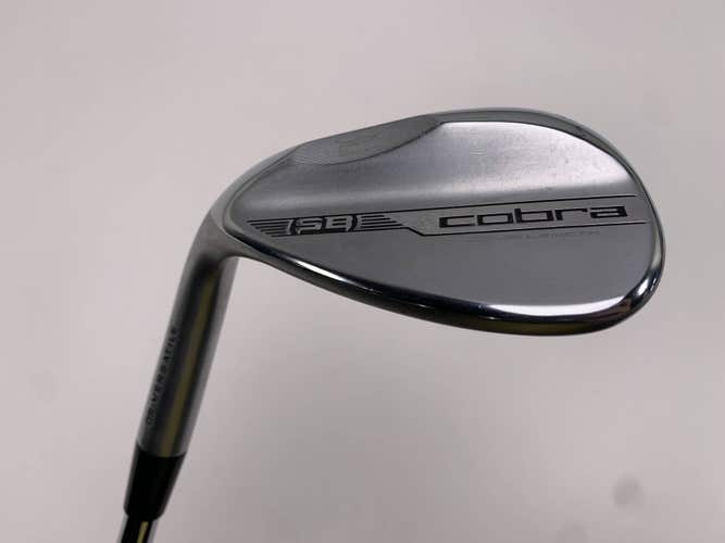 Cobra KING SB One Length 2023 Wedge 60* 8 Bounce KBS 125g Stiff Steel 37" LH