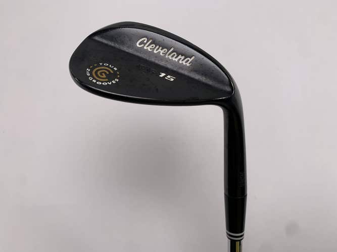 Cleveland CG15 Black Pearl Wedge 56* 14 Bounce Traction Wedge Steel Mens RH