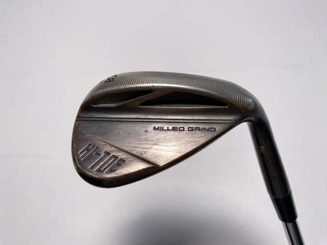 TaylorMade Milled Grind Hi-Toe 3 Copper Wedge 58* 7 Bounce S200 Steel Mens RH