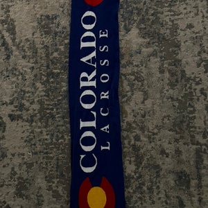 Colorado Lacrosse Scarf