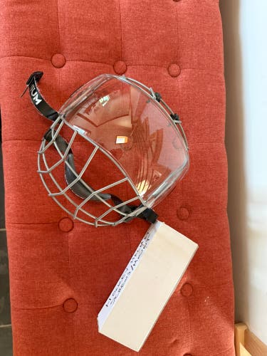 TITANIUM Ronin MK5-X SENIOR SHIELD (CE Certified) (No helmet included) Flat-Grey Cage