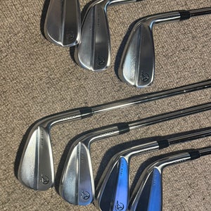 2022 101T Right Handed Iron Set Stiff Flex Steel Shaft (Used)